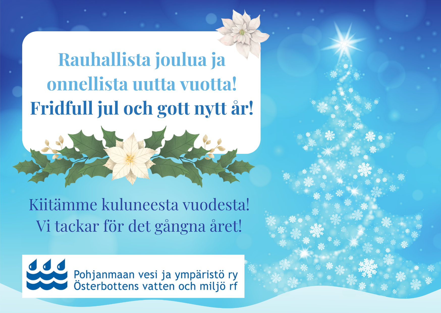 You are currently viewing Joulutervehdys / Julhälsning